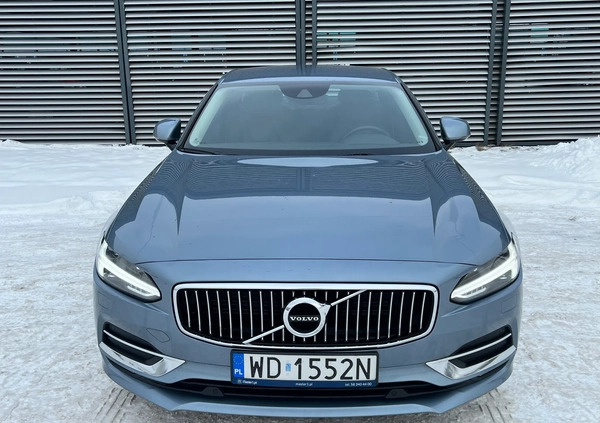 Volvo S90 cena 118850 przebieg: 139751, rok produkcji 2019 z Prusice małe 92